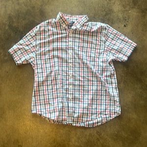 Men’s XL Croft and Barrow Plaid casual button down tshirt